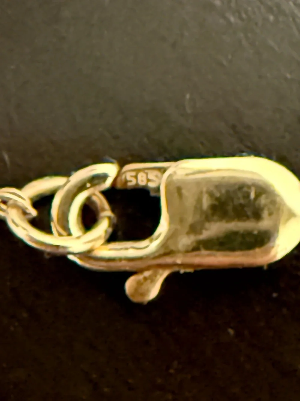 Saks Fifth Avenue Gold Lobster Clasp Necklace - Picture 2 of 5